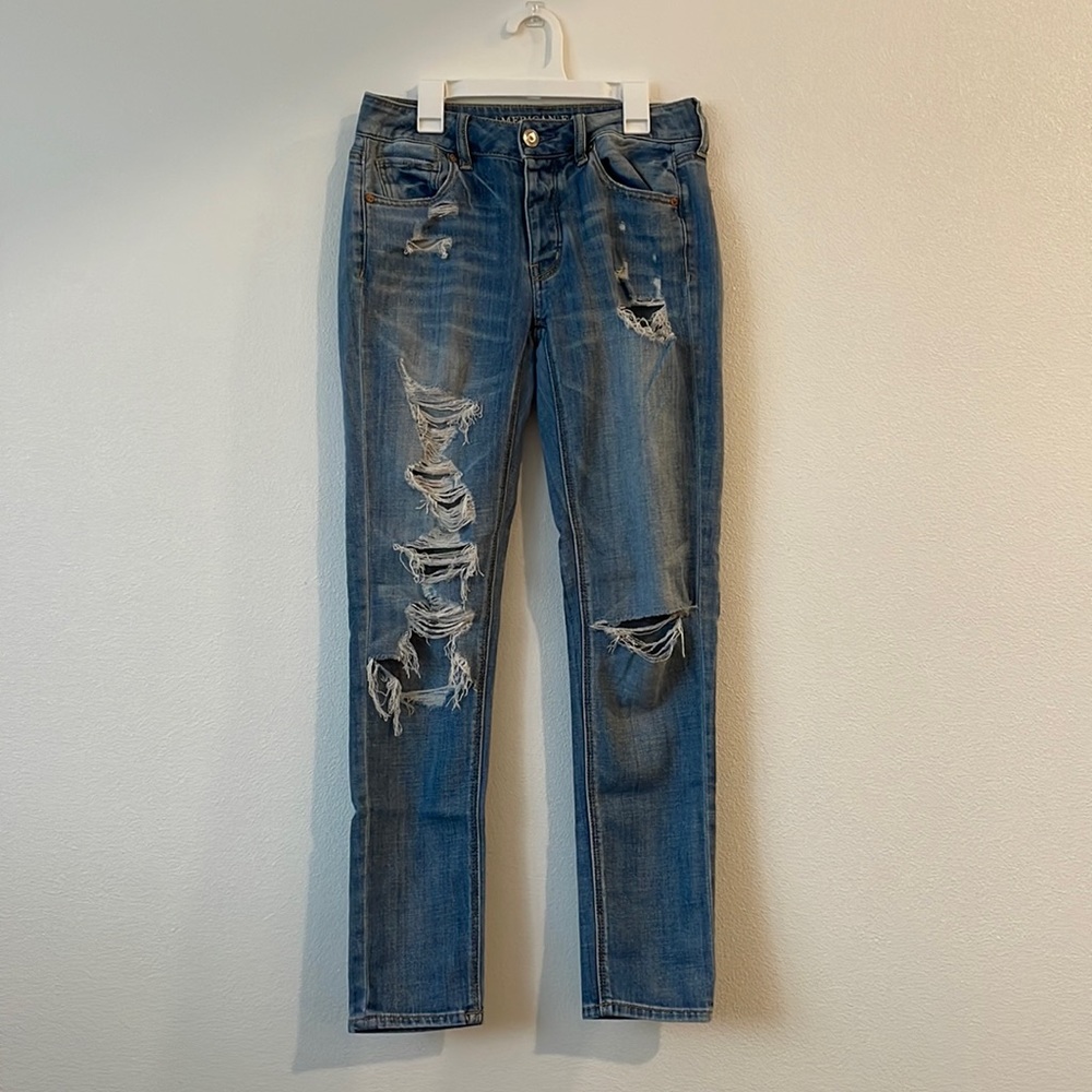 American Eagle Tomgirl Size 0